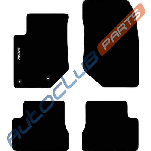 Kit tappetini auto peugeot 208 - kit,